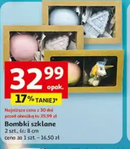 Auchan Bombki szklane oferta