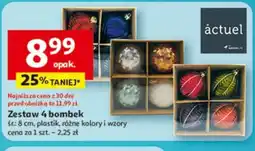 Auchan Zestaw 4 bombek oferta