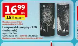 Auchan Lampion dekoracyjny z LED oferta