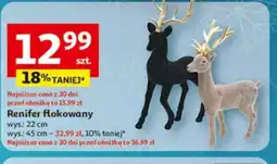 Auchan Renifer flokowany oferta