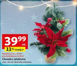 Auchan Choinka zdobiona oferta