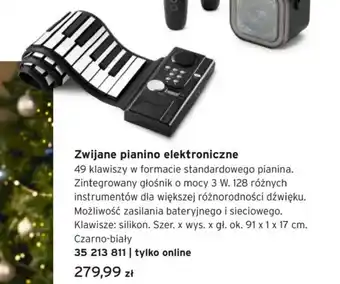 Tchibo Zwijane pianino elektroniczne oferta