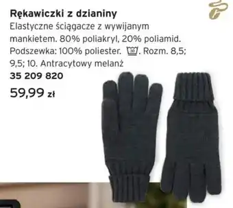 Tchibo Rękawiczki z dzianiny oferta