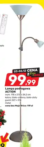 Bricomarche Lampa podłogowa E oferta