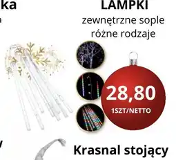 Triomen Lampki zewnętrzne sople oferta