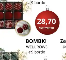 Triomen Bombki welurowe oferta