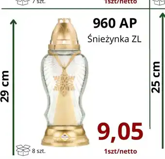 Triomen Znicz 960 AP Śnieżynka ZL oferta