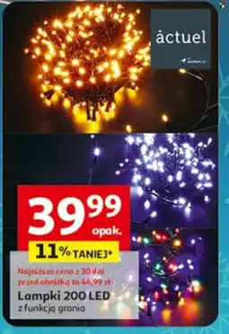 Auchan Lampki 200 LED oferta