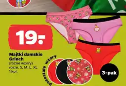 Netto Majtki damskie Grinch oferta