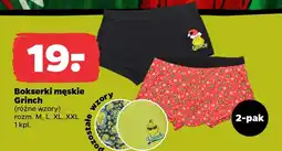 Netto Bokserki męskie Grinch oferta