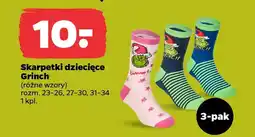 Netto Skarpetki dziecięce Grinch oferta