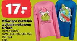 Netto Dziecięca koszulka z długim rękawem Grinch oferta
