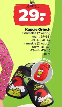 Netto Kapcie Grinch oferta