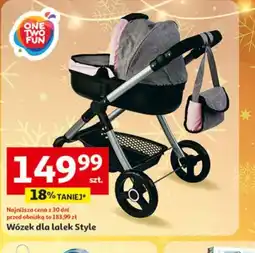 Auchan Wózek dla lalek oferta