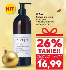 Kaufland Serum do ciała Ziaja oferta