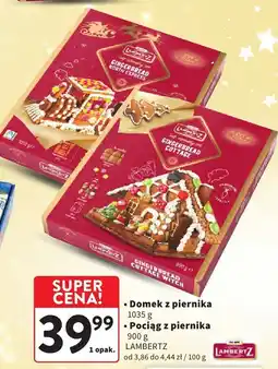 Intermarche Pociąg z piernika Lambertz oferta