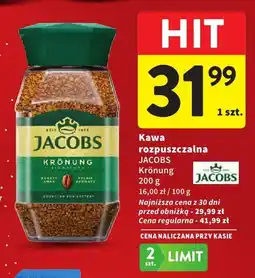 Intermarche Kawa rozpuszczalna JACOBS Krönung oferta