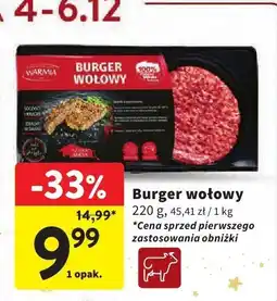 Intermarche Burger wołowy Intermarche oferta