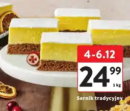 Intermarche Sernik tradycyjny Intermarche oferta