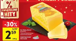 Intermarche Ser Złoty Mazur MLEKPOL oferta