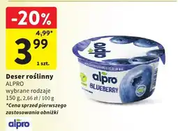 Intermarche Deser roślinny ALPRO oferta