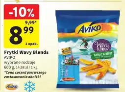 Intermarche Frytki Wavy Blends AVIKO oferta