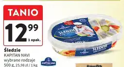 Intermarche Śledzie KAPITAN NAVI wybrane rodzaje oferta