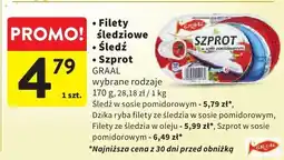 Intermarche Szprot GRAAL wybrane rodzaje oferta