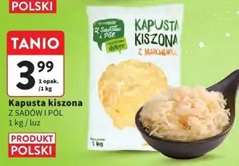 Kapusta kiszona Z SADÓW I PÓL
