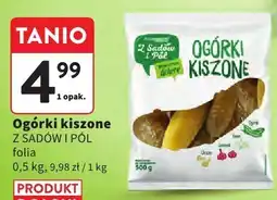 Intermarche Ogórki kiszone Z SADÓW I PÓL folia oferta