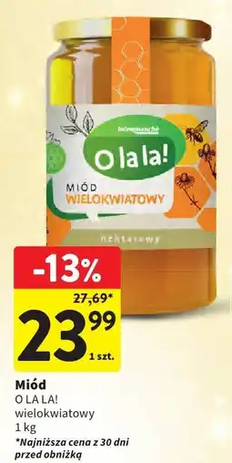 Intermarche Miód wielokwiatowy O LA LA! oferta