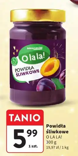 Intermarche Powidła śliwkowe O LA LA! oferta