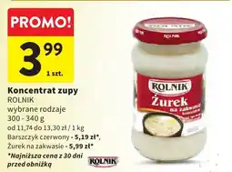 Intermarche Koncentrat zupy ROLNIK wybrane rodzaje oferta
