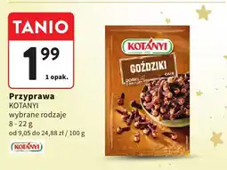 Intermarche Przyprawa KOTANYI wybrane rodzaje oferta