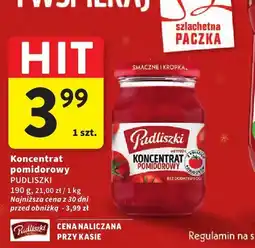 Intermarche Koncentrat pomidorowy PUDLISZKI oferta