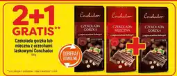 Polomarket Czekolada gorzka lub mleczna z orzechami laskowymi Conchador 100g oferta