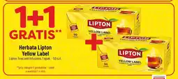 Polomarket Herbata Lipton Yellow Label, 50 torebek oferta