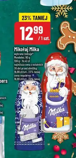 Polomarket Mikołaj Milka (Mondelez, 90g) oferta