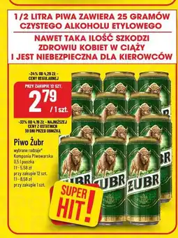 Polomarket Piwo Żubr oferta