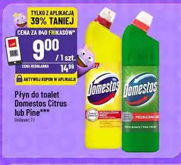 Polomarket Płyn do toalet Domestos Citrus lub Pine oferta