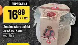 Polomarket Smalec staropolski ze skwarkami Agro-top, 450 g oferta