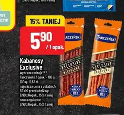 Polomarket Kabanosy Exclusive Tarczyński, 1 opak. 105 g oferta