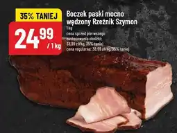 Polomarket Boczek paski mocno wędzony Rzeźnik Szymon 1 kg oferta