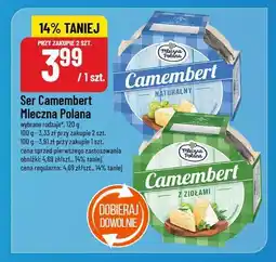 Polomarket Ser Camembert Mleczna Polana, 120 g oferta