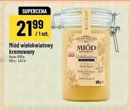 Polomarket Miód wielokwiatowy kremowany Huzar 600g oferta