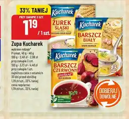 Polomarket Zupa Kucharek (wybrane rodzaje, 40–48 g, 100 g) oferta