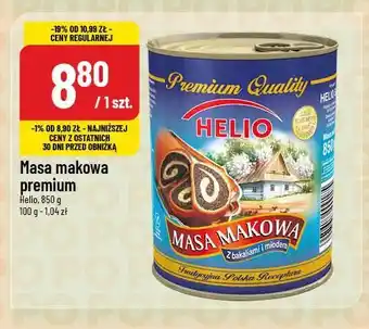 Polomarket Masa makowa premium Helio 850 g oferta