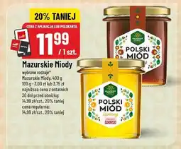 Polomarket Mazurskie Miody różne rodzaje oferta