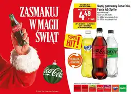 Polomarket Napój gazowany Coca Cola, Fanta lub Sprite (0,85L) oferta