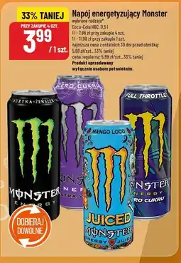 Polomarket Napój energetyzujący Monster oferta
